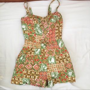 Ethnic looking romper